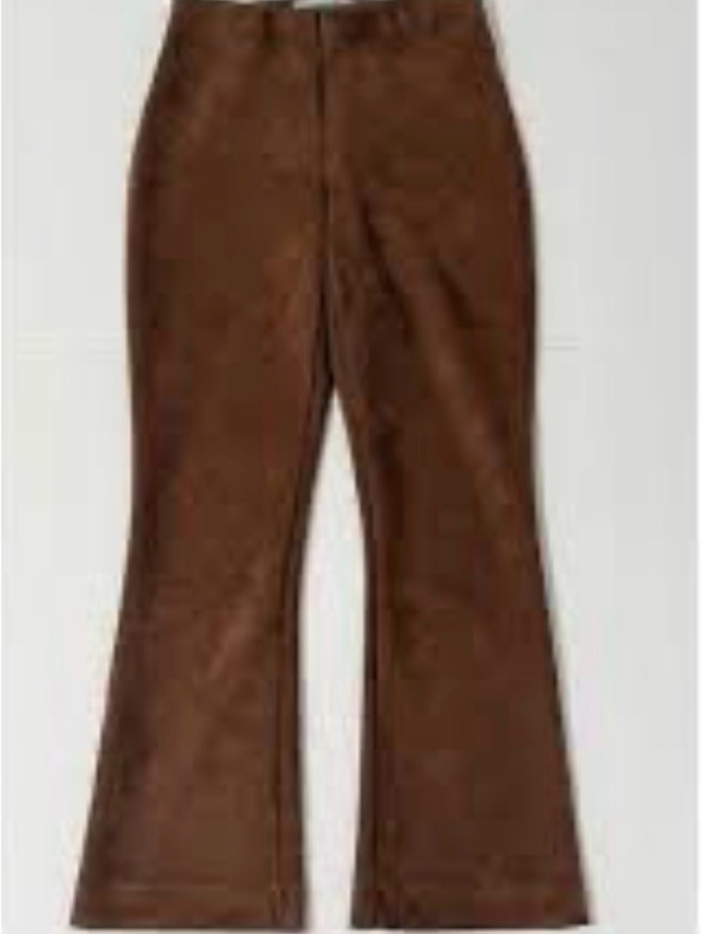 Tuckernuck Vegan Suede Ashford Kick Flare Ankle pants